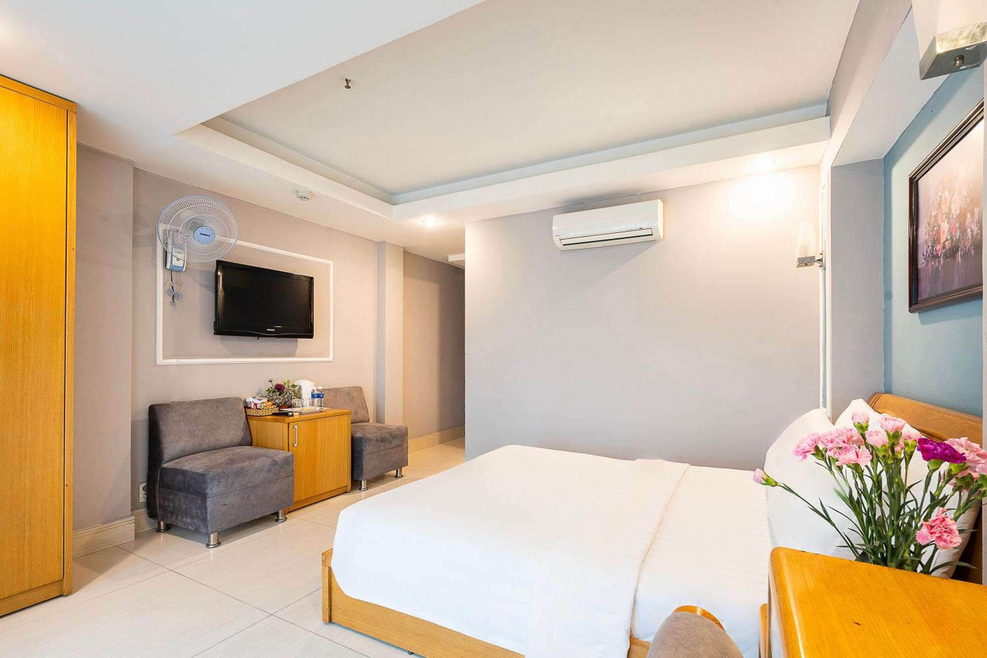 Lucky Star Hotel - Bui Vien Walking Street Bandar Ho Chi Minh Luaran gambar